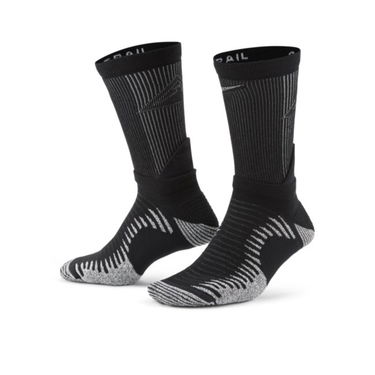 Чорапи Nike Trail Running Crew Черно | CU7203-010, 0