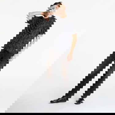 Тениска Emporio Armani T-shirt Train Logo Series Polar Logo All-Over Print Черно | 7M000980AF10378U8117, 3