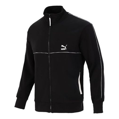 Яке Puma Running Training Stand Collar Logo Jacket Черно | 531706-51