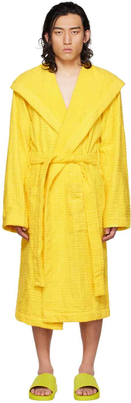 Flexstyle Bottega Veneta Intreccio Bath Robe Жълто | 656097-4V106, 0