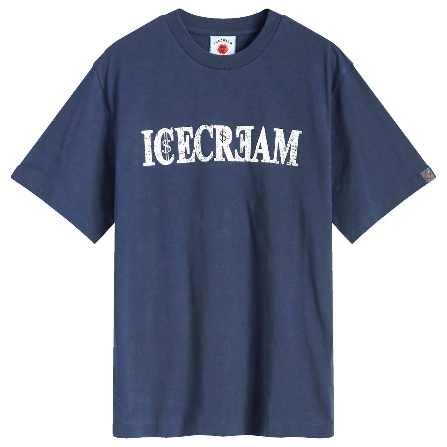 Тениска BBC IceCream ICECREAM World Tour T-Shirt, Size Large Тъмно синьо | IC24463-NVY, 1