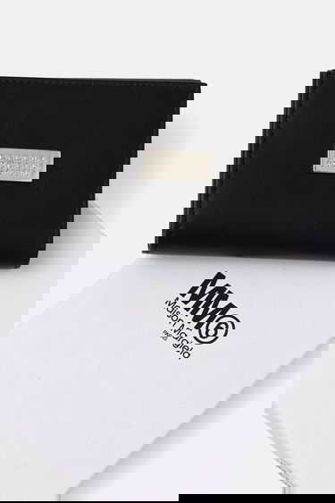 Портфейл Maison Margiela MM6 Maison Margiela Numeric Logo Leather Wallet Черно | SA6UI0030.P8332.T8013, 3