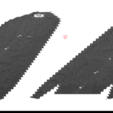 Пуловер Comme des Garçons PLAY Knit Cardigan Сиво | AZ N008 051 3, 1