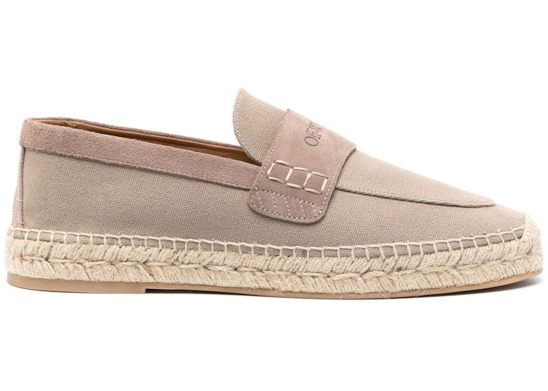 Кецове и обувки Off-White Bidarette Espadrilles Beige Canvas Бежово | OMIB008S24 FAB0011709, 0