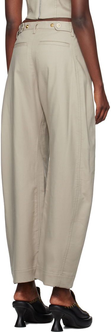 Панталони Dion Lee Arch Trousers Бежово | C2162F23, 2