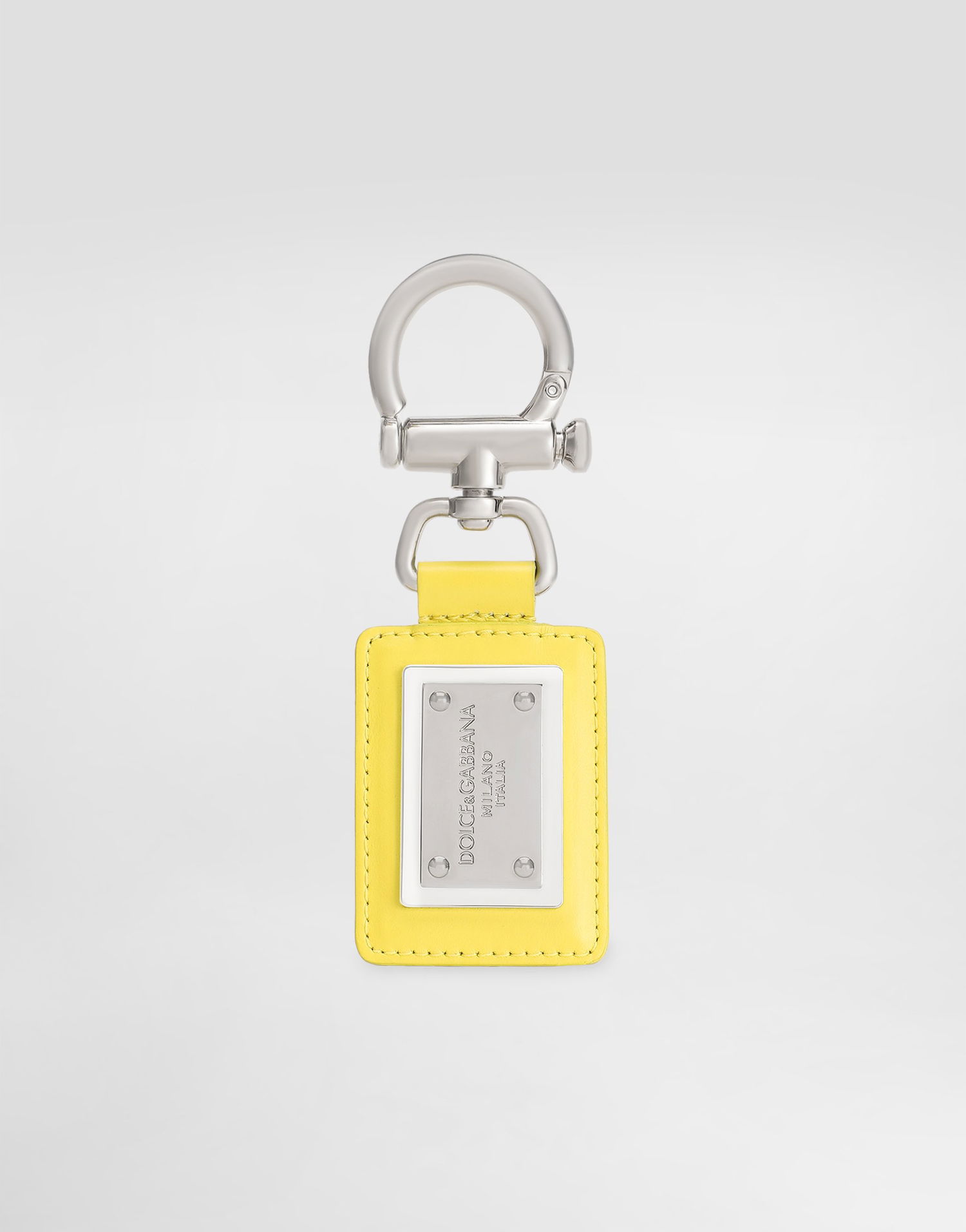 Ключодържатели Dolce & Gabbana Dolce & Gabbana Smooth Calfskin Keyring Жълто | BP3439AV89389418, 0