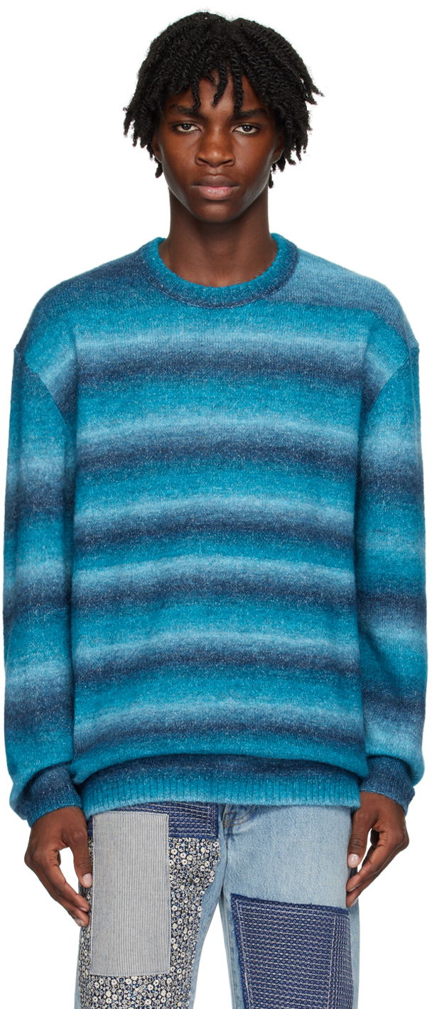 Пуловер Levi's ® Battery Crewneck Sweater Тюркоазено | A0708-0011, 0