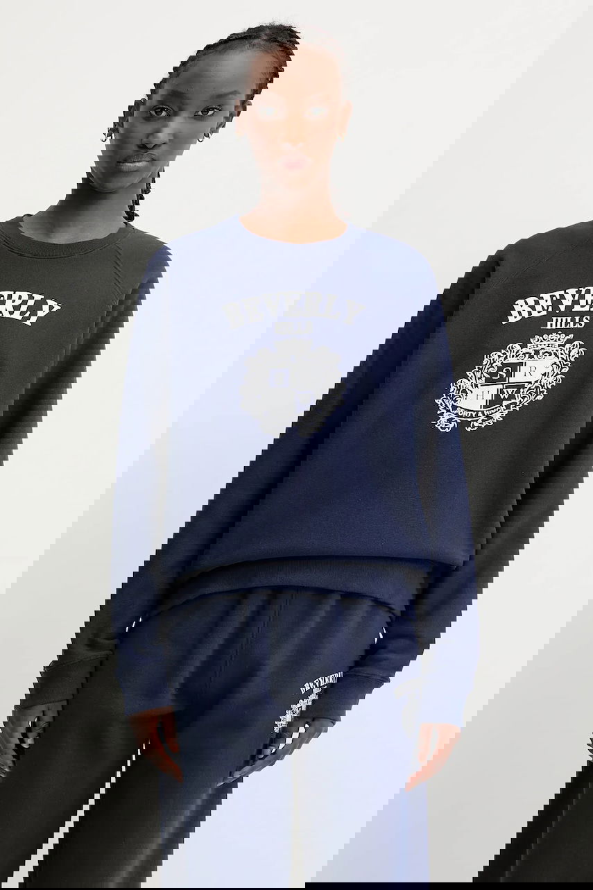 Суитчър Sporty & Rich Sporty & Rich BH Crest Sweatshirt Тъмно синьо | ST082626256BL106, 1