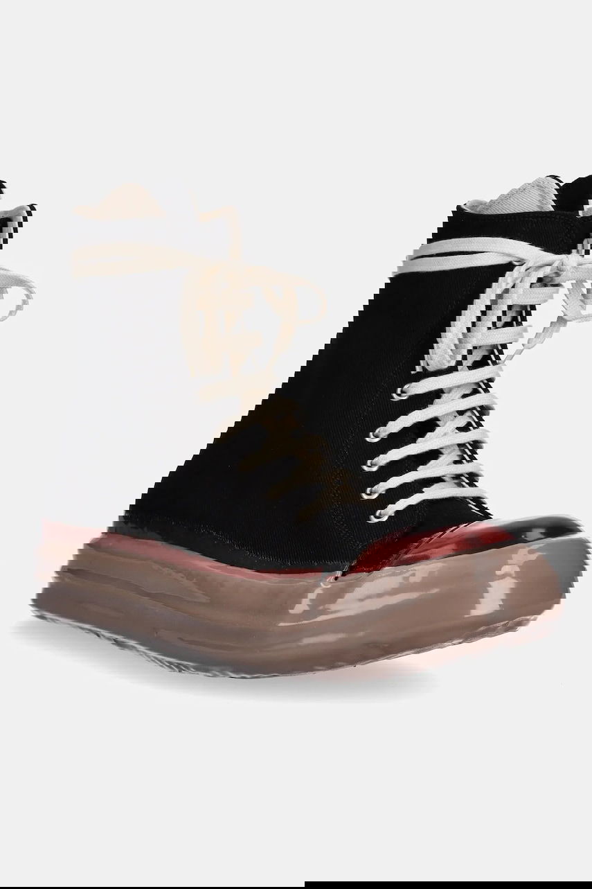 Кецове и обувки Rick Owens Rick Owens DRKSHDW High-Top Черно | DU02E7800.DODP, 0
