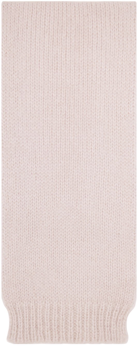 Шал RAF SIMONS Patch Knitted Scarf Розово | 222-856, 1