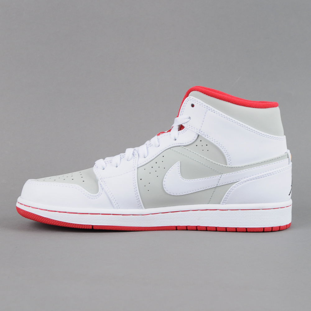 Кецове и обувки Jordan Air Jordan 1 Mid "Hare" 2015 Бяло | 719551-123, 0