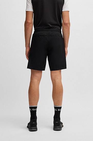 Къси панталони BOSS BOSS Active Tennis Shorts Черно | 50534216, 1
