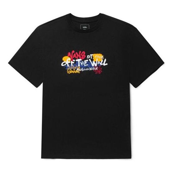 Тениска Vans Graffiti Alphabet Graphic T-Shirt Черно | VN0A5F3JBLK