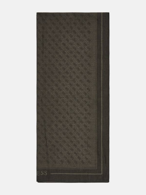 Шал GUESS Mito 4G Logo Scarf Зелено | AM9365VIS03, 0