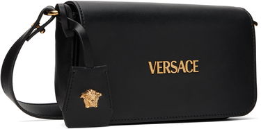 Чанта през рамо Versace Tag Mini Shoulder Bag Черно | 1018747_1A13171_1B00V, 1