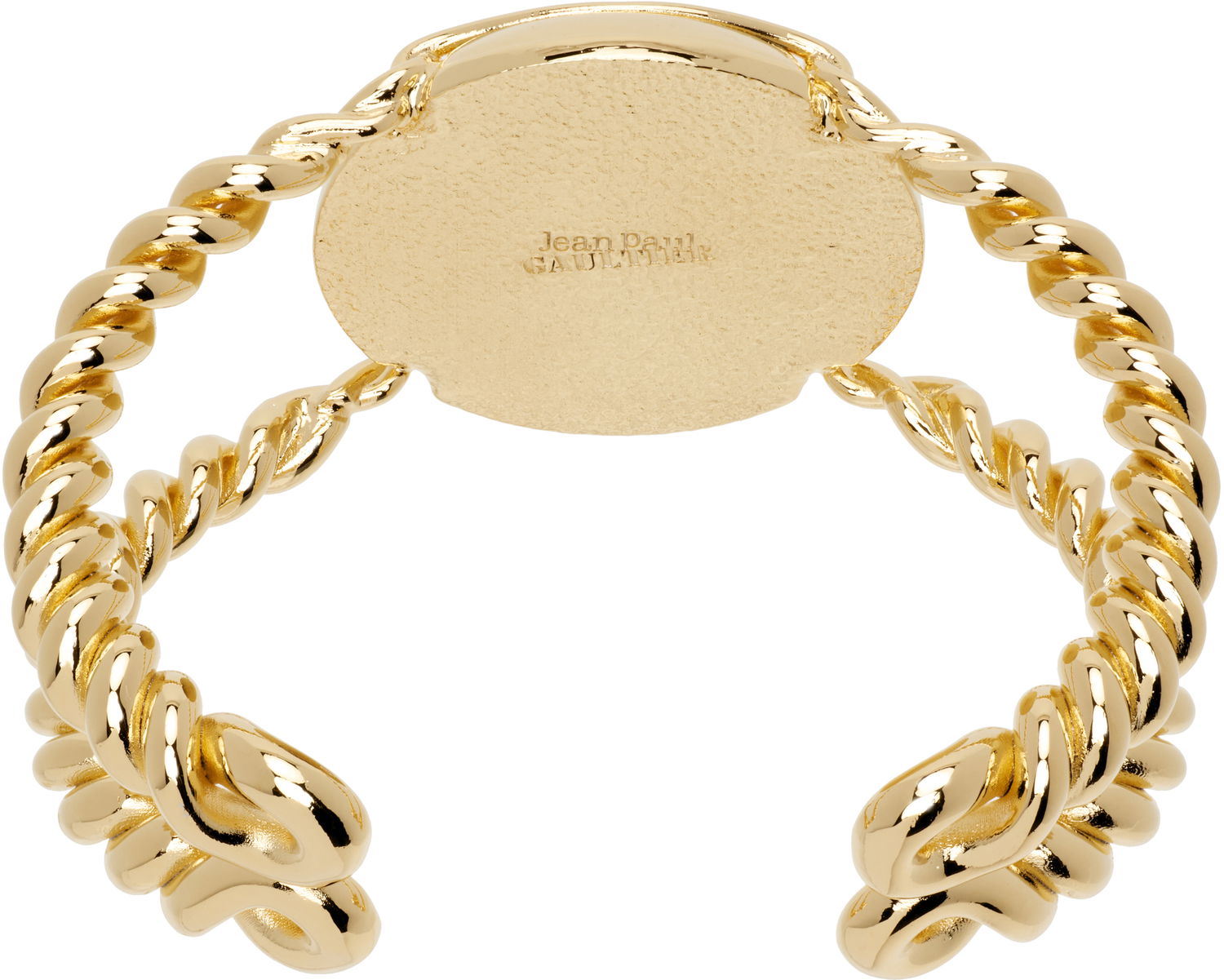 Гривна Jean Paul Gaultier Jean Paul Gaultier Gold-Tone Champagne Cork Cuff Bracelet Жълто | 25/03-W-JW006-X053-92, 1