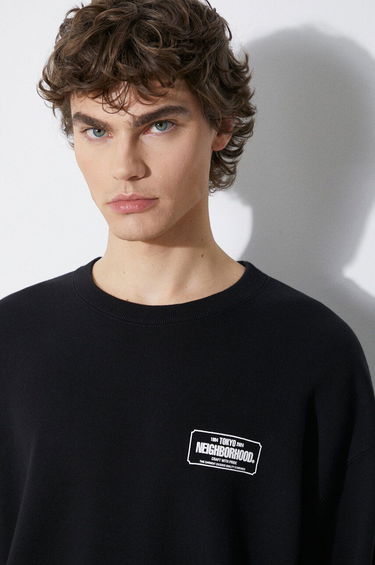 Суитчър Neighborhood NEIGHBORHOOD Classic Sweatshirt Черно | 241FPNH.CSM03, 4