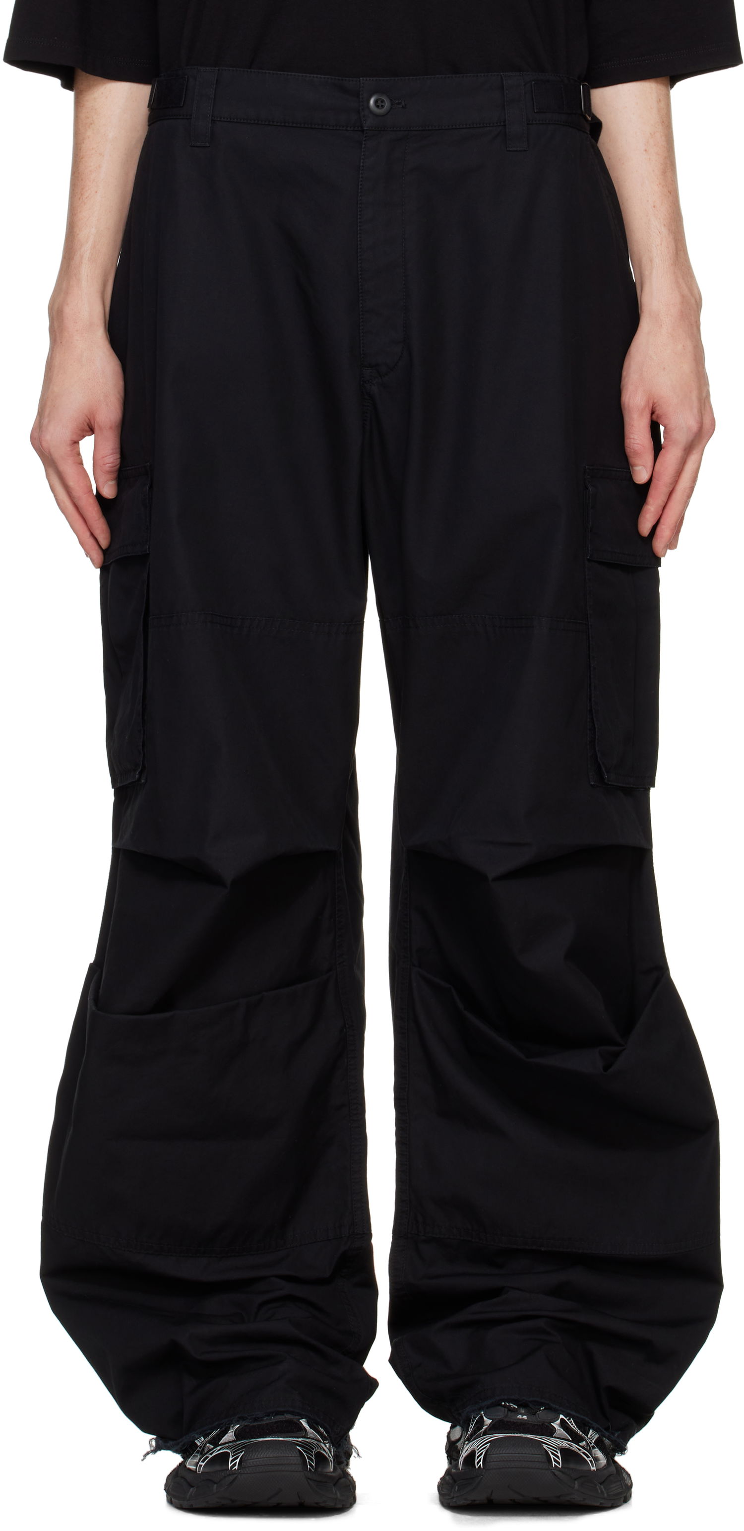 Карго панталони 032C Overtime Cargo Pants Черно | F24-URW-1001-000, 0