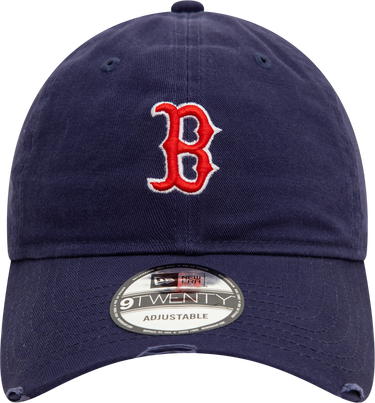 Шапка с козирка New Era Boston Red Sox Distressed 9TWENTY Adjustable Cap Тъмно синьо | 60595225-60595225, 2