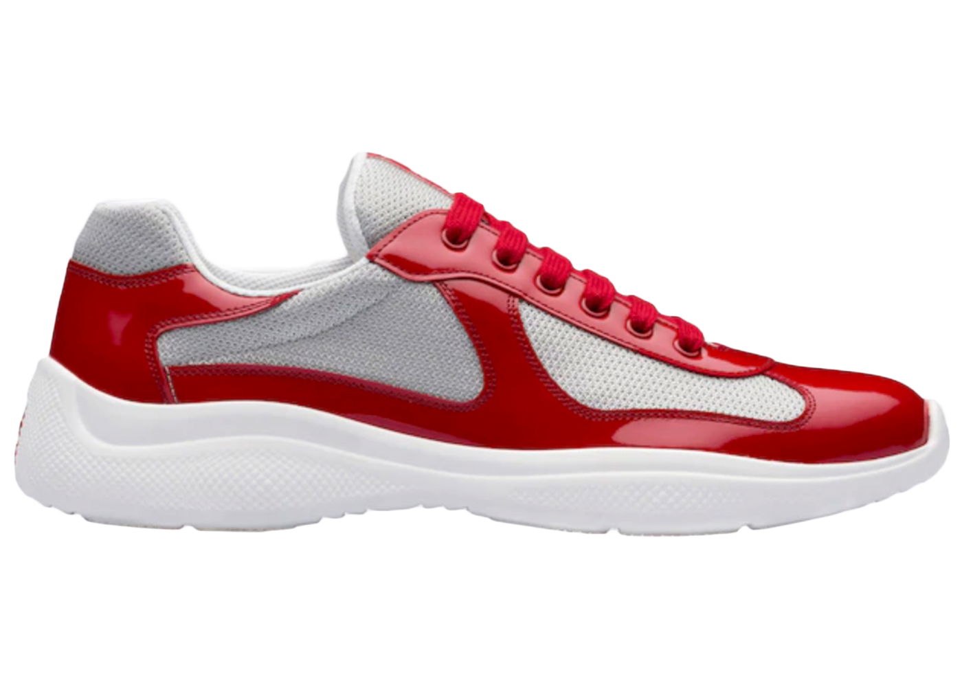Кецове и обувки Prada America's Cup 'Red Silver' Червено | 4E3400_ASZ_F0F5C, 0