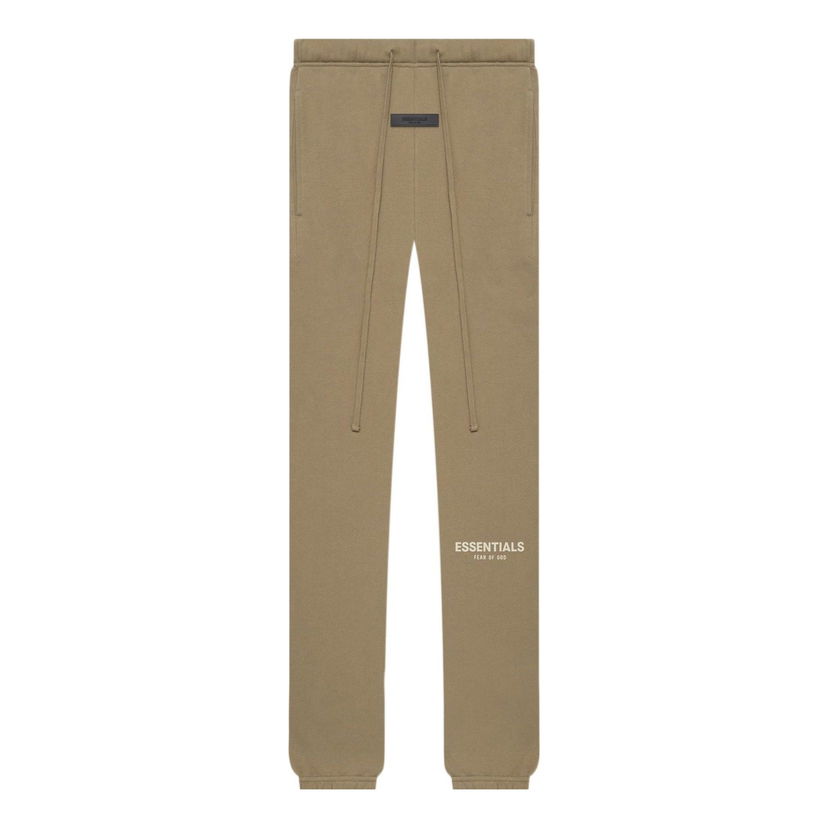 Спортни панталони Fear of God Essentials SS22 Logo Sweatpants Зелено | FOG-SS22-087