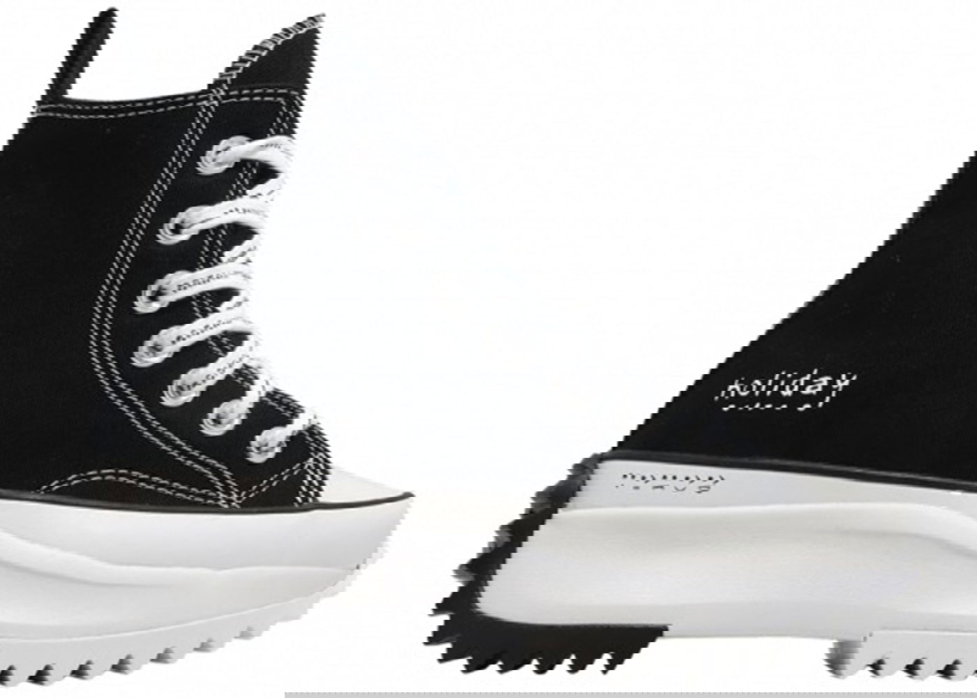Кецове и обувки Converse Run Star Hike Hi Holiday "Black White" Черно | A03753C, 0