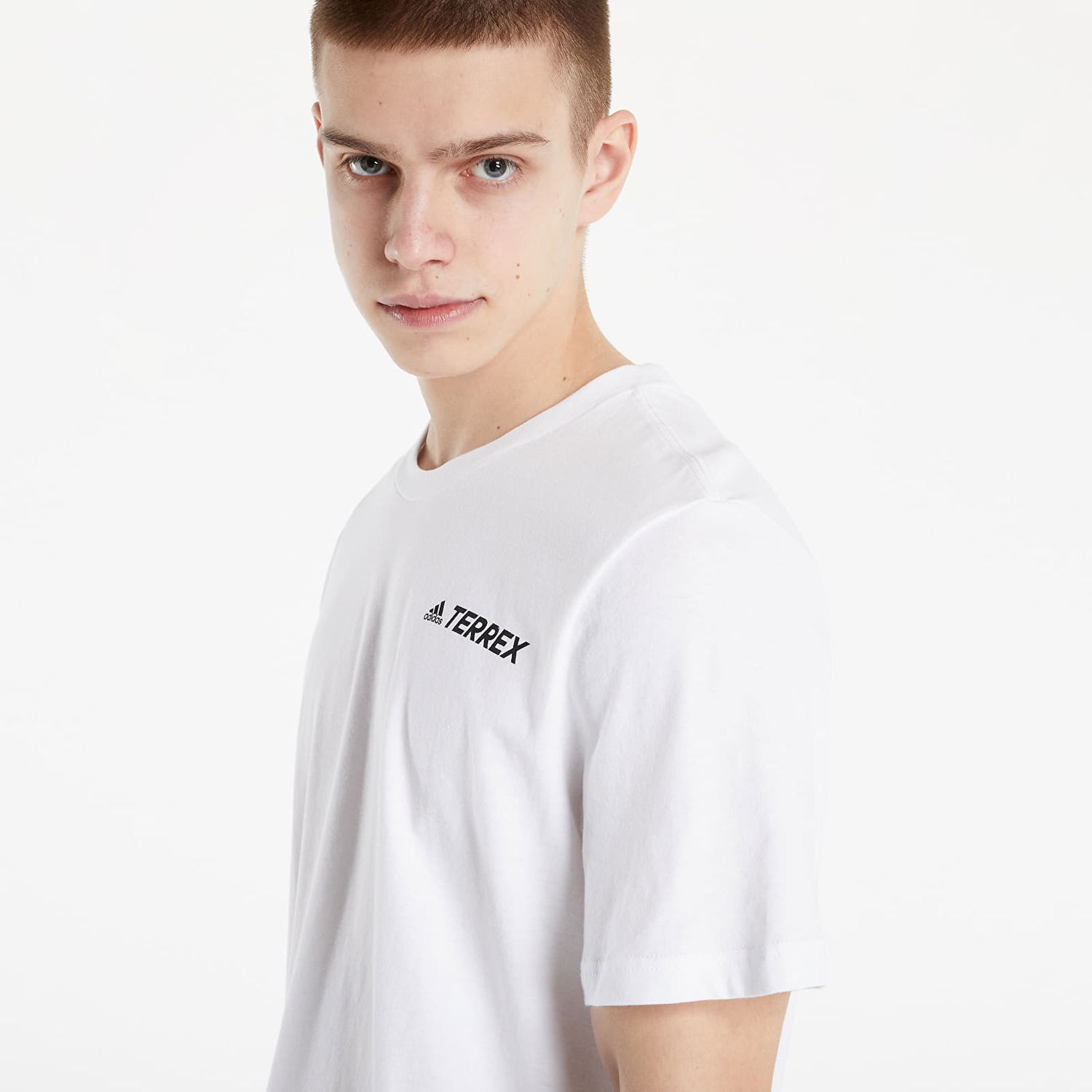 Тениска adidas Performance TERREX Mountain GFX Tee Бяло | HE1767, 1