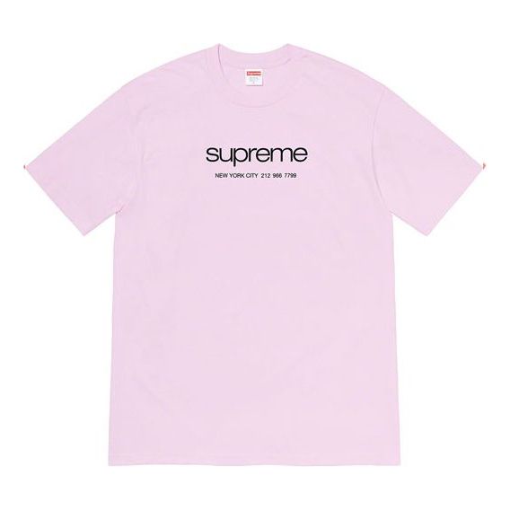 Тениска Supreme Shop Logo Graphic T-Shirt Розово | SUP-SS20-261