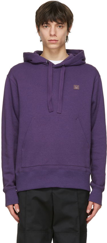 Суитчър Acne Studios Acne Studios Patch Hoodie Лилаво | CI0059-, 0