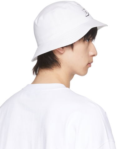 Шапка We11done We11done Basic Logo Bucket Hat Бяло | WD-AH1-22-407-U-WH, 2