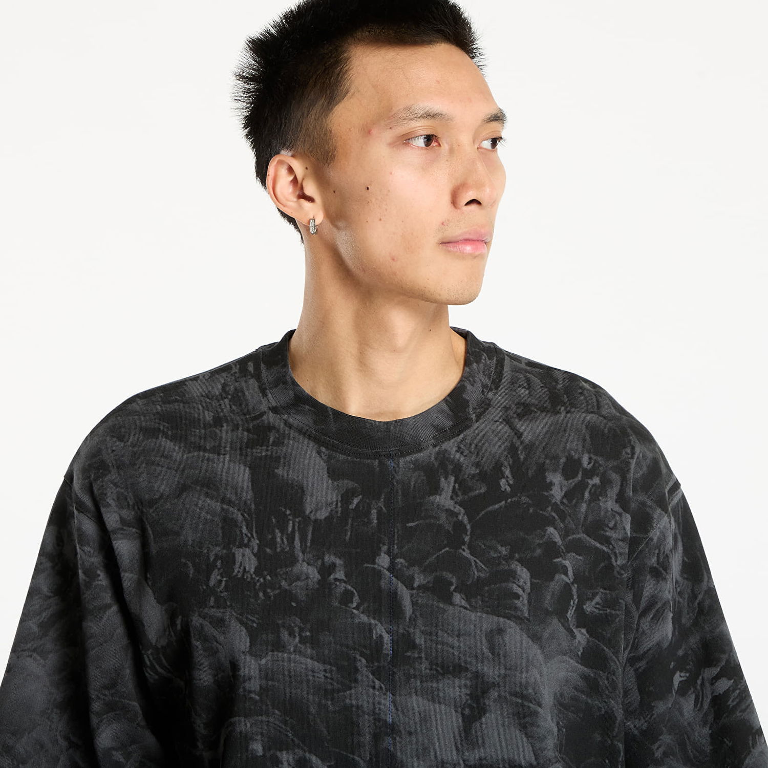 Тениска A-COLD-WALL* A-COLD-WALL* Bustle T-Shirt Черно | ACWMTS221 Grey, 1