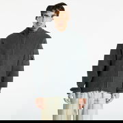 Lambswool Grs Full Zip Sweater Dark Shadow Grey