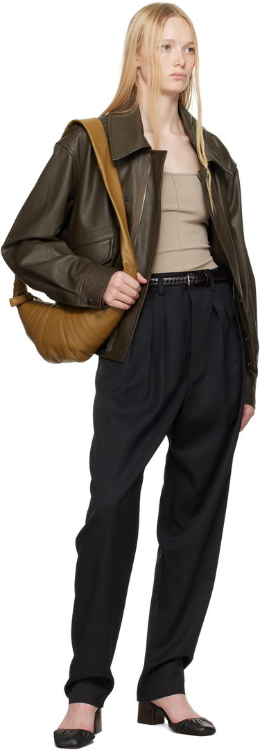 Панталони LEMAIRE Lemaire Pleated Tailored Trousers Черно | PA1178 LF1362, 3