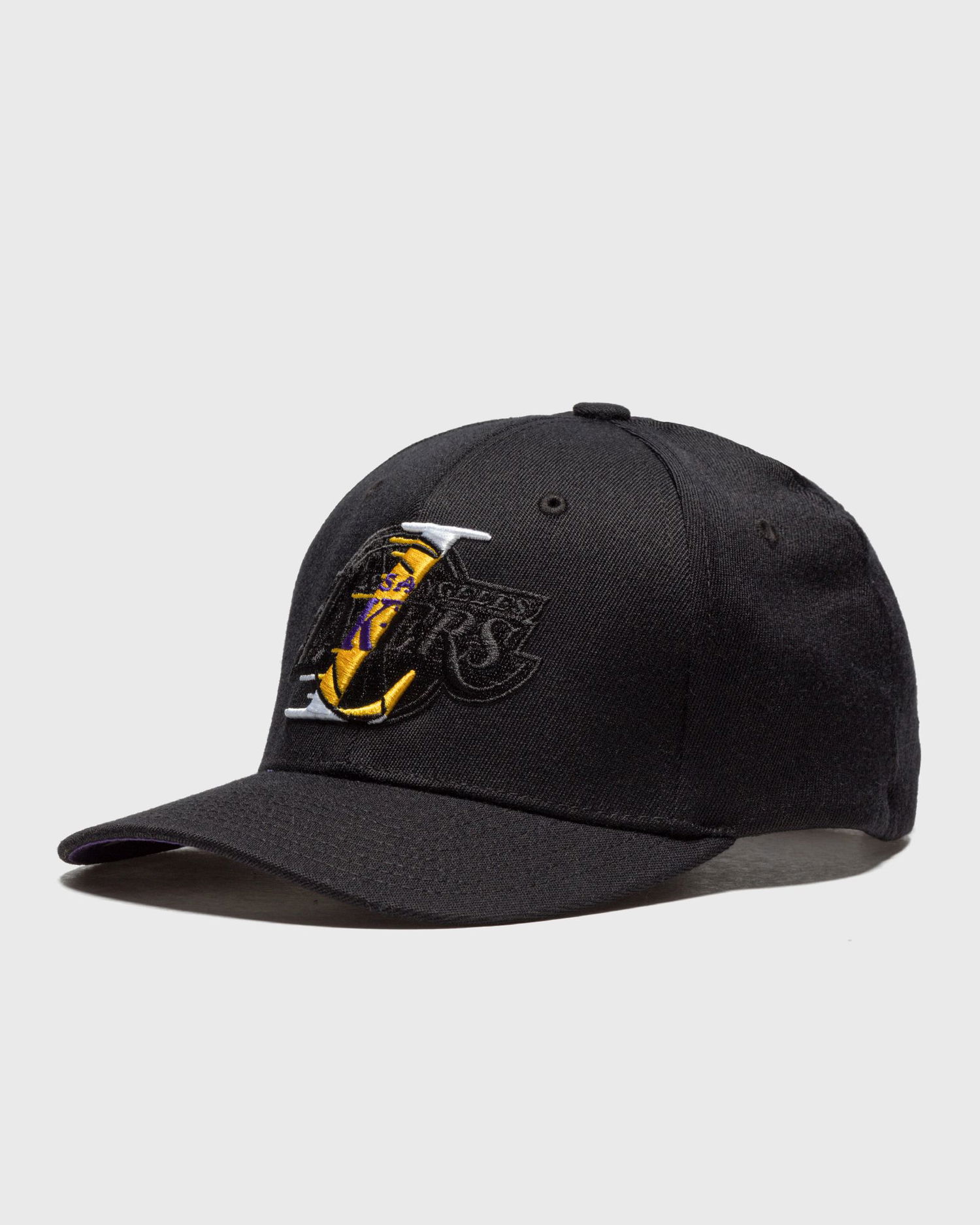 Шапка с козирка Mitchell & Ness FIRST LETTERMAN REDLINE SNAPBACK - LOS ANGELES LAKERS Черно | 194582869282, 0