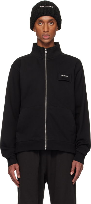 Суитчър We11done Pillow Logo High-Neck Jacket Черно | WD-TJ3-24-827-U-BK, 0