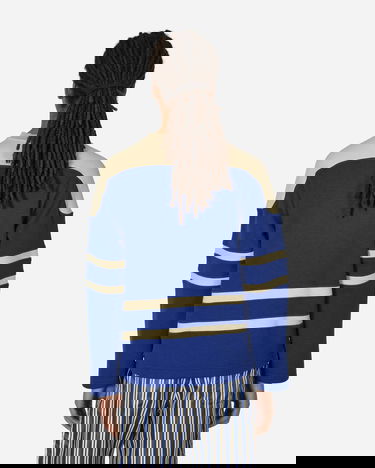 Яке Nike x Bode Lacing Knit Deep Royal Blue & Ecru (SS24) - US S Тъмно синьо | FJ0217-455, 3