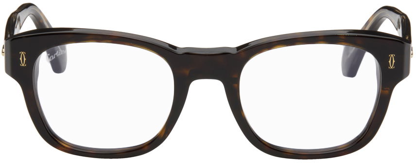 Слънчеви очила Cartier Cartier Square Glasses Кафяво | CT0278S-005, 0
