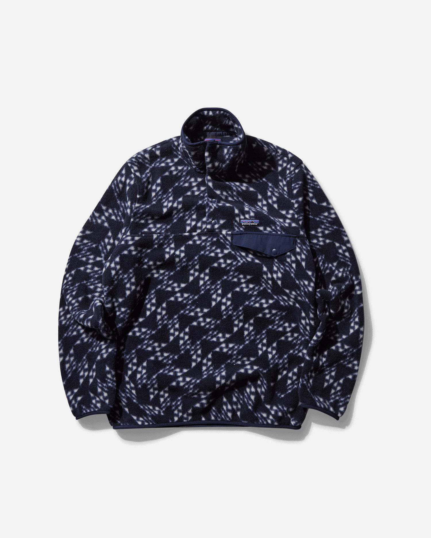Пуловер Patagonia Lightweight Synchilla Snap-T Pullover Synched Flight Синьо | 25551-SFNA, 1