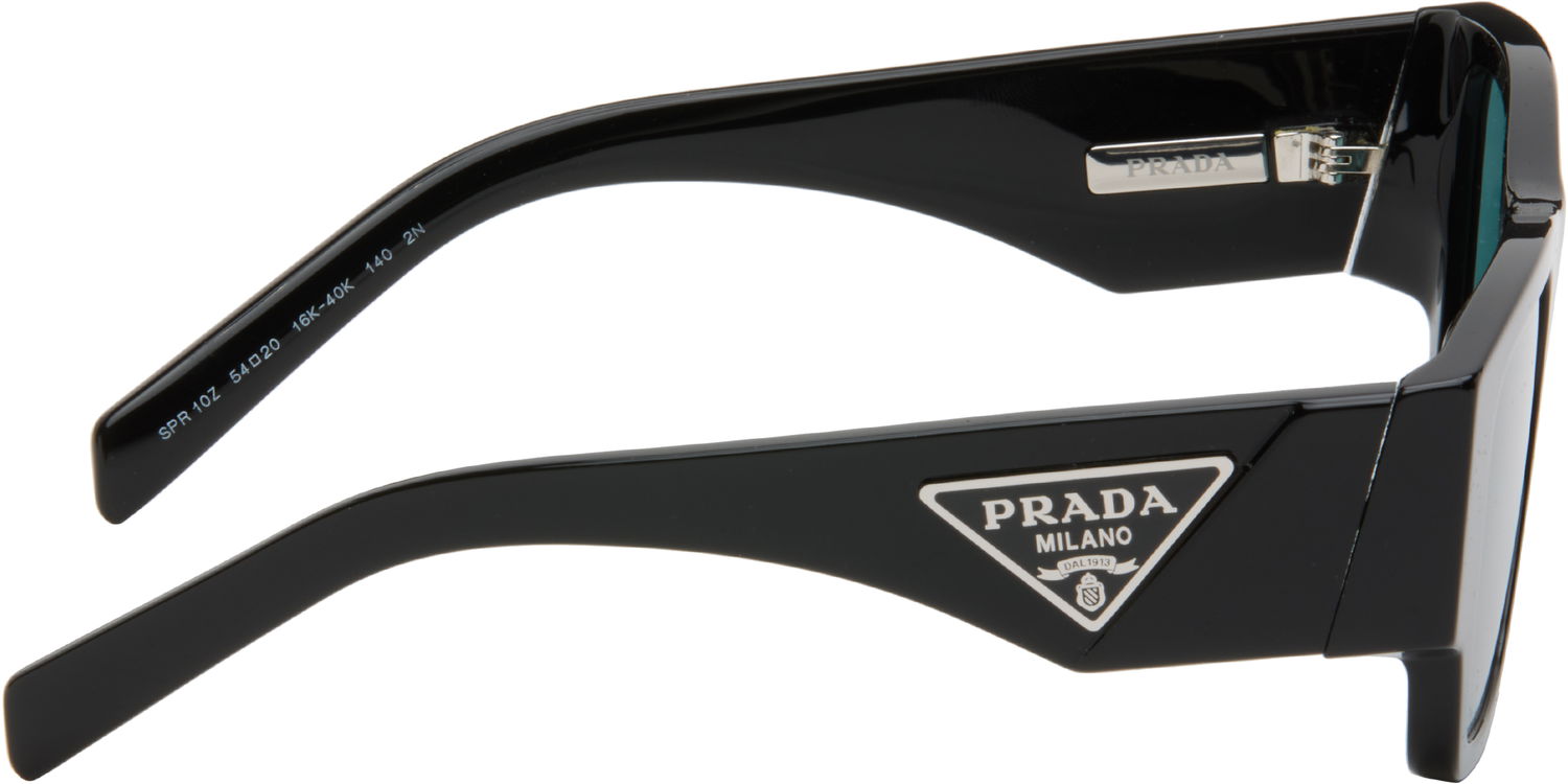 Слънчеви очила Prada Triangle Logo Sunglasses Черно | 0PR 10ZS 16K40K54 8056262349007, 1