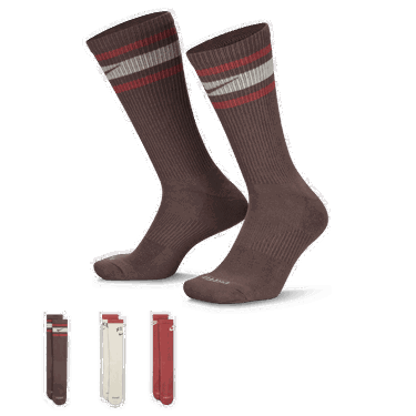 Чорапи Nike Everyday Plus 3pairs Кафяво | DX7665-909, 0