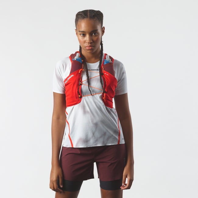 Тениска Salomon Pulsar 3 Hydration Vest Бяло | LC2461500, 0