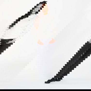 Суитчър Lacoste Mock Neck Sweatshirt Бяло | SF5270 70V, 3