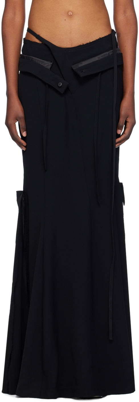 Пола Ottolinger Ottolinger Mermaid Suit Maxi Skirt Черно | 1230401921, 0
