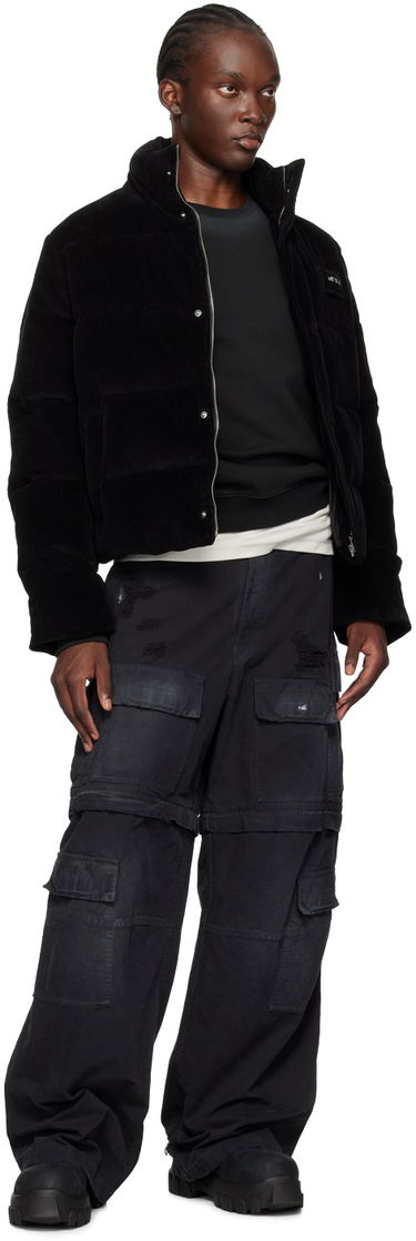 Пуловер We11done Faded Sweatshirt Черно | WD-TS2-24-721-U-BK, 3
