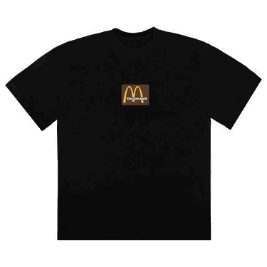 Тениска Cactus Jack by Travis Scott McDonald's x Sesame Inv T-Shirt Черно | CJMD SS11 BLAC, 0
