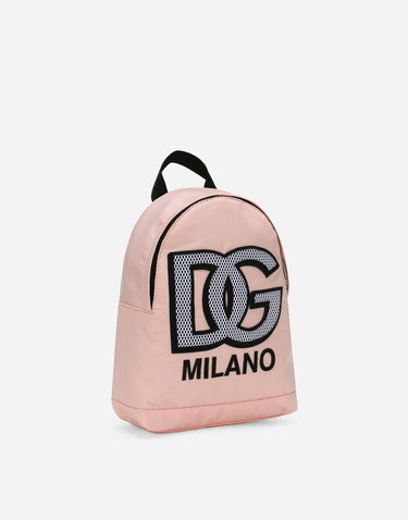 Раница Dolce & Gabbana Dolce & Gabbana DG Milano Logo Nylon Backpack Розово | EM0096AB12480400, 1