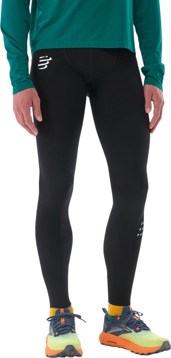 Чорапи Compressport Under Control Full Tights Черно | atim1989000l