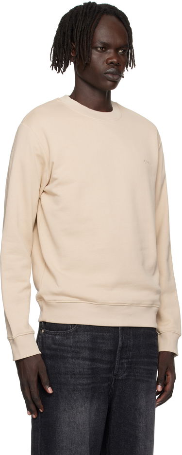 Суитчър A.P.C. Standard Embroidered Logo Sweatshirt Черно | COHBY-M27919, 1
