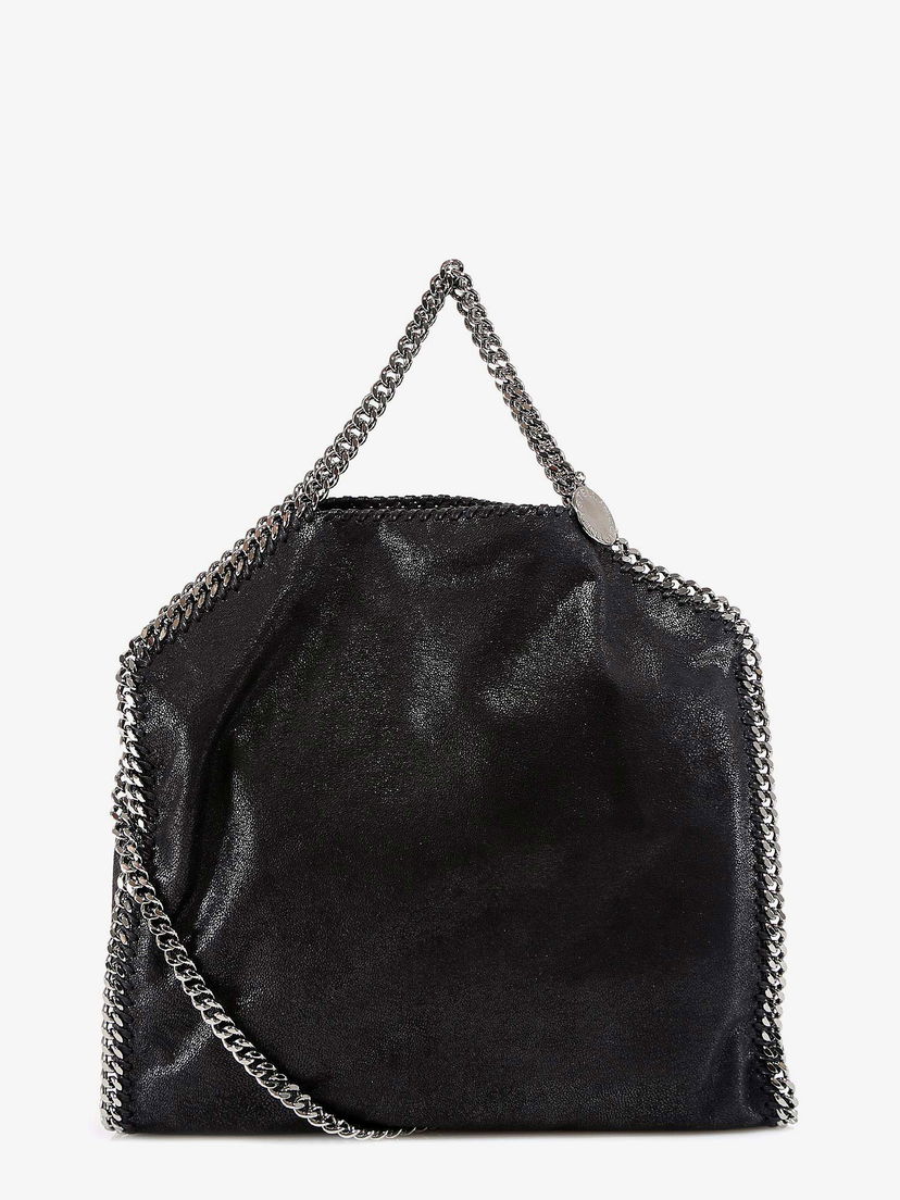 Голяма пазарска чанта Stella McCartney Falabella Chain Shoulder Bag Черно | 234387W91321000