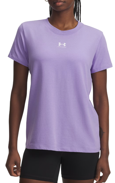 Тениска Under Armour Rival Core Short Sleeve T-Shirt Лилаво | 1383648-538, 0